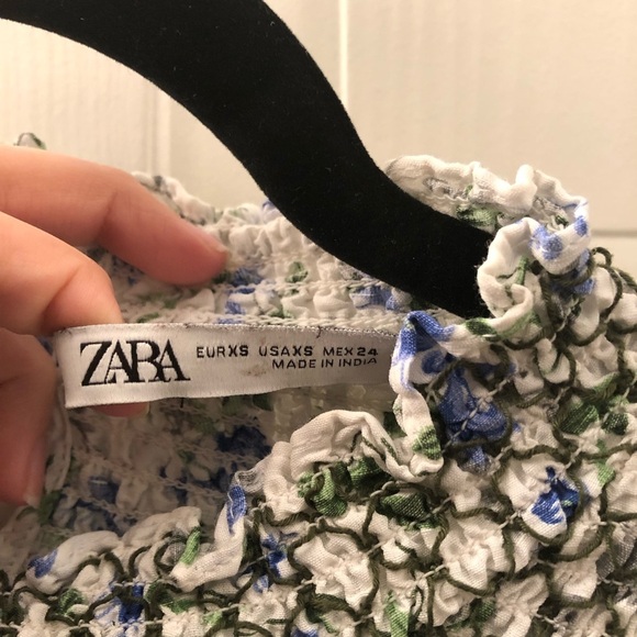 ZARA Floral Daydreamer Long-sleeve Maxi Dress - Picture 12 of 16